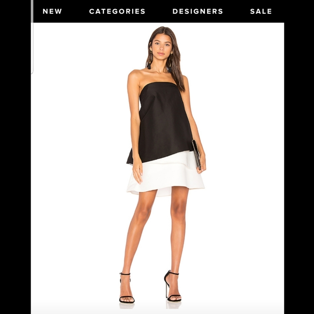 NWT Halston Heritage tiered dress